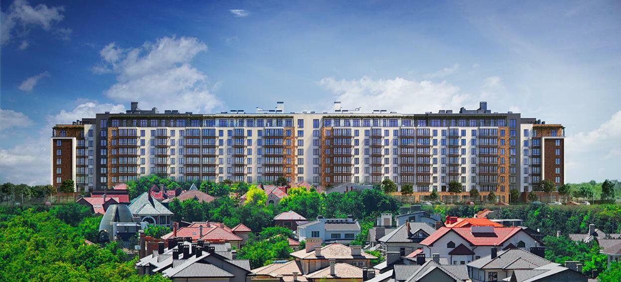 Апартаменты Уютная квартира с видом на море Riviera City Фонтанка Экстерьер фото